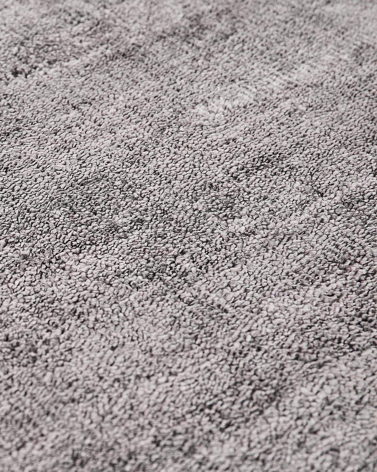 Tapis en Soie de Bambou Argenté | Taille: 270 x 360 cm
