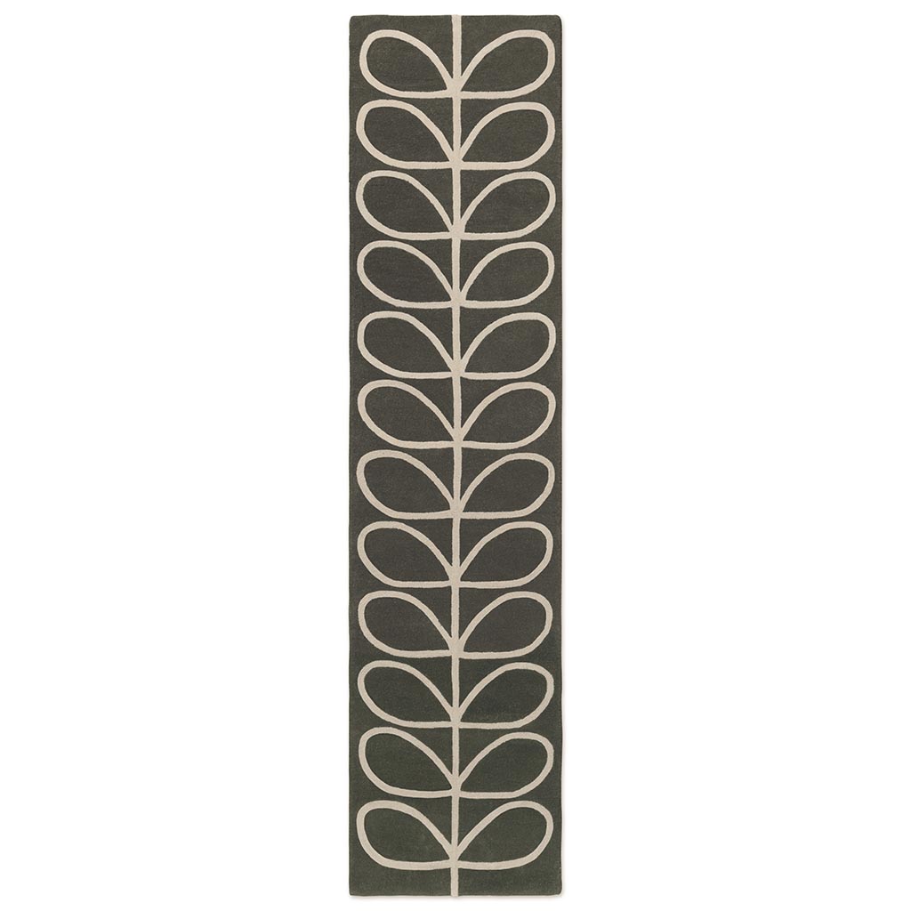 Linear Stem Runner Slate Tapis