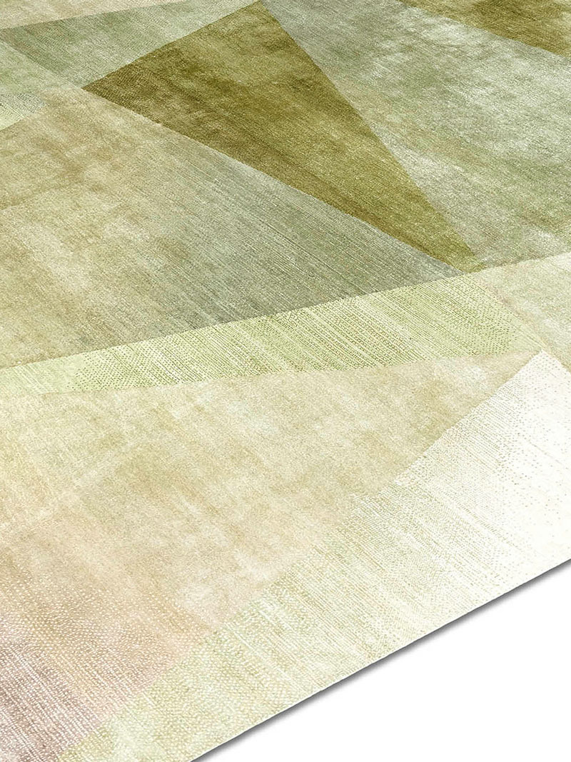Tapis noué main de luxe Crystal