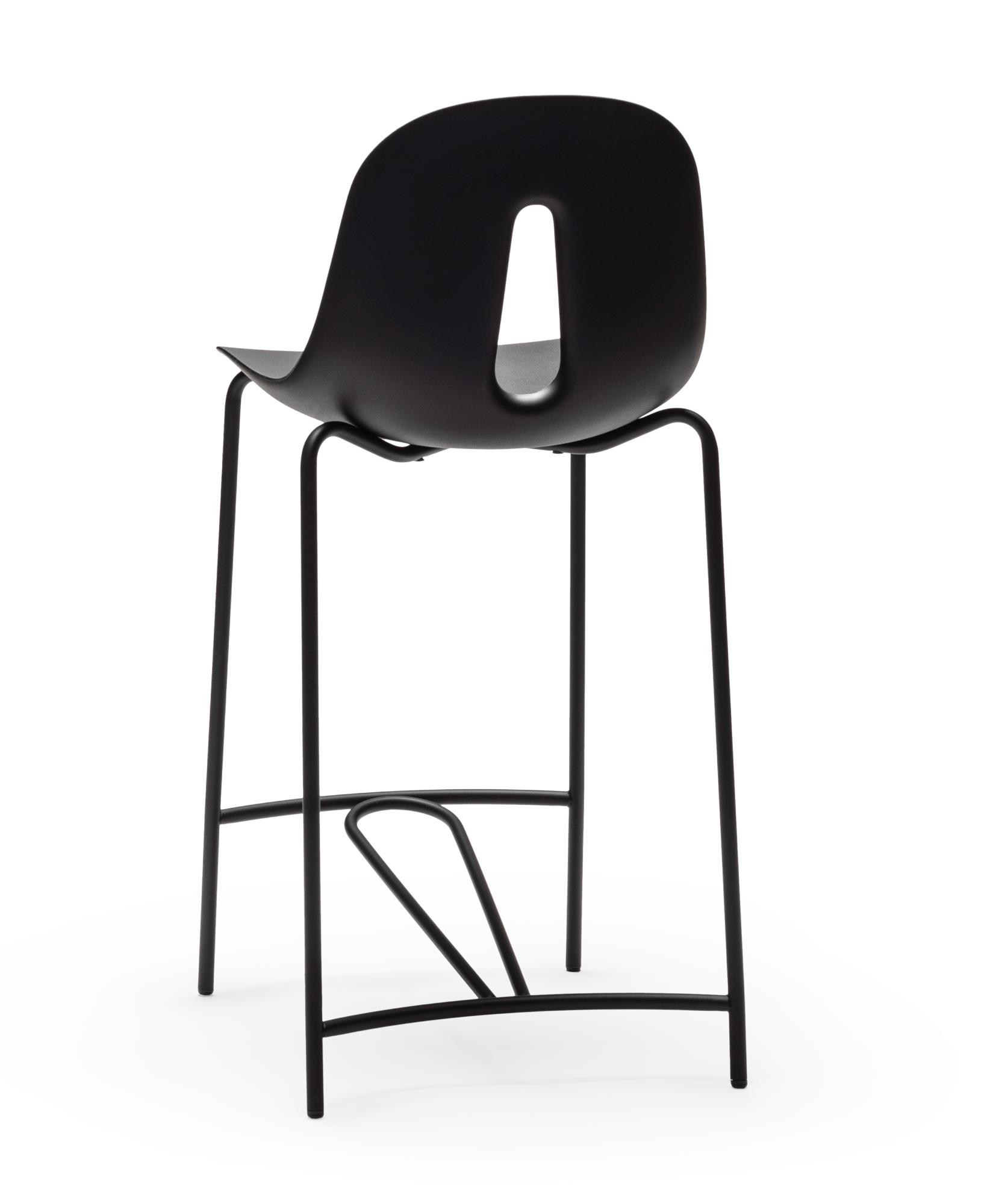 Tabouret de Bar Gotham SG-65 Noir