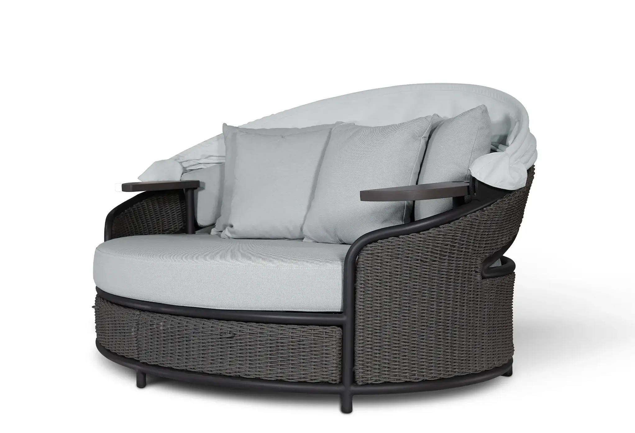 Lit De Jour Gris Crown