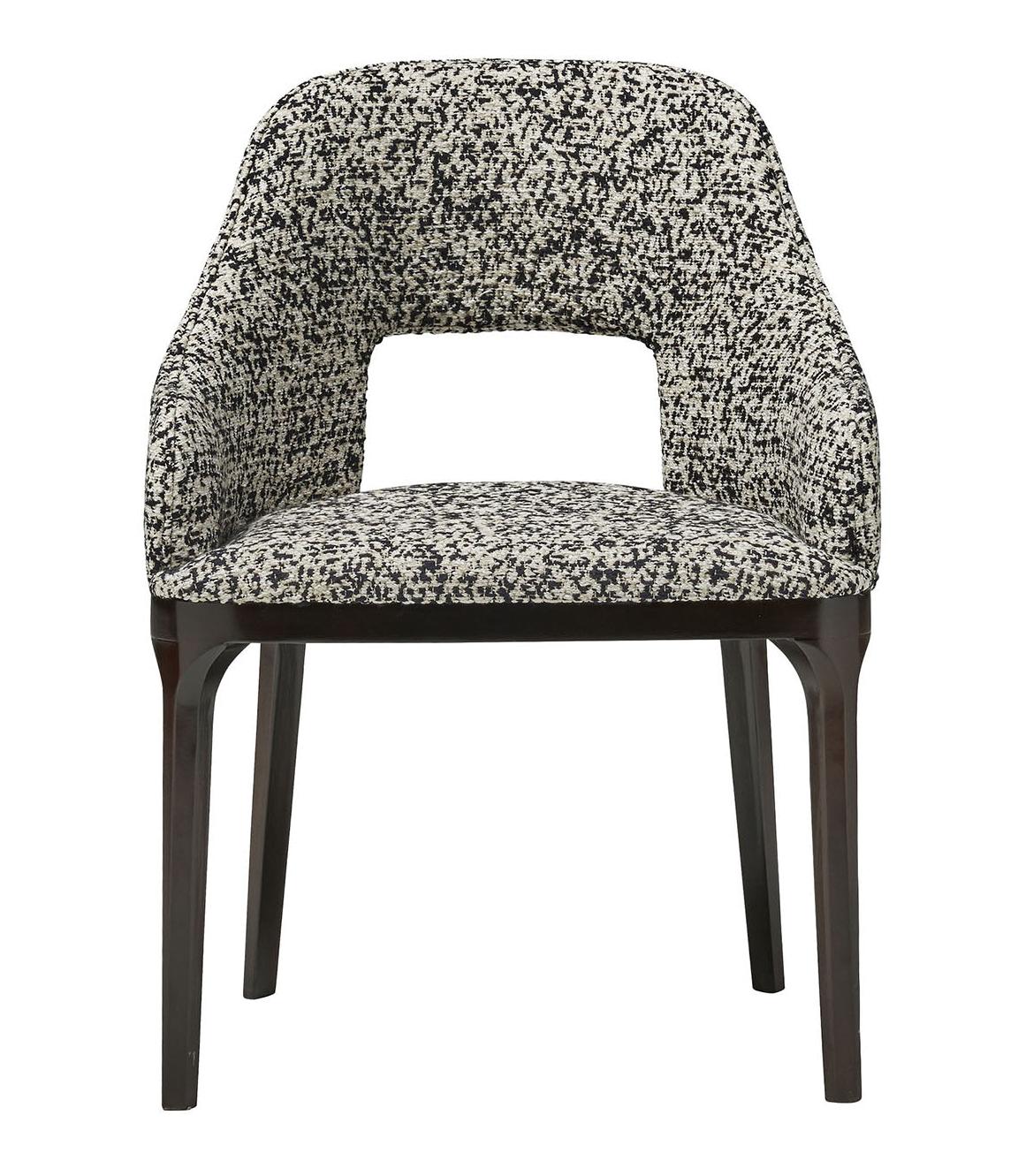 Chaise de salle à manger Addison en frêne ébène
