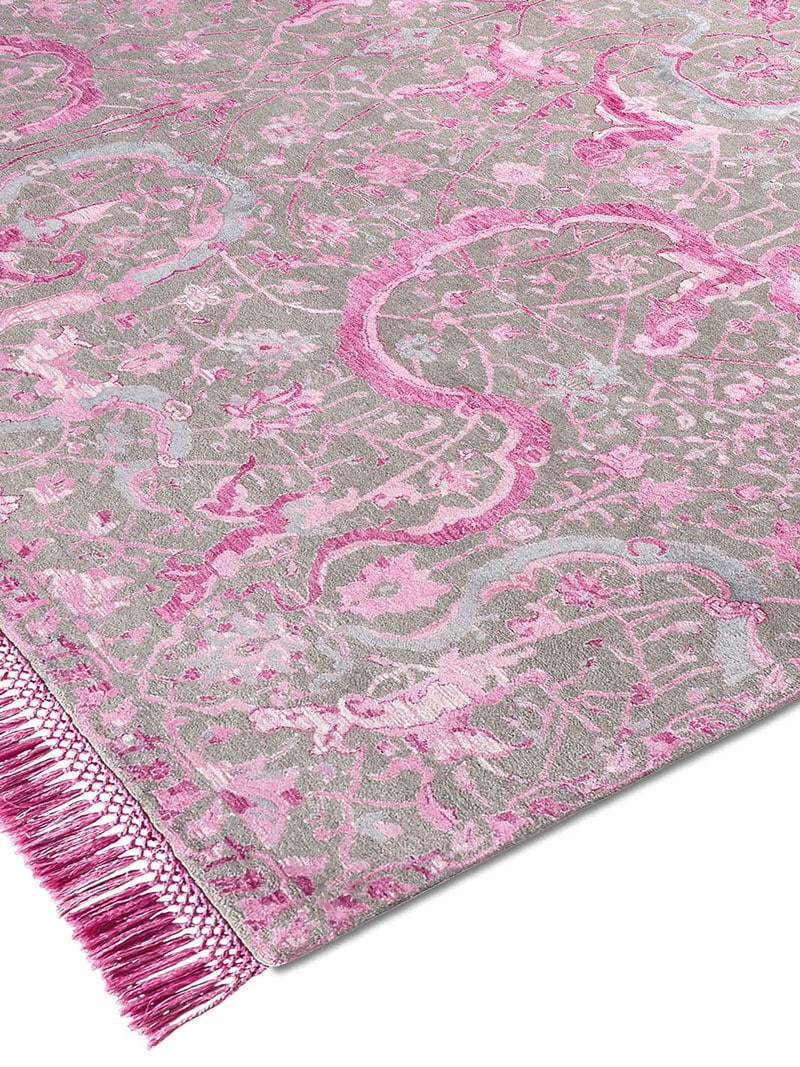 Tapis de luxe Tabriz Rose