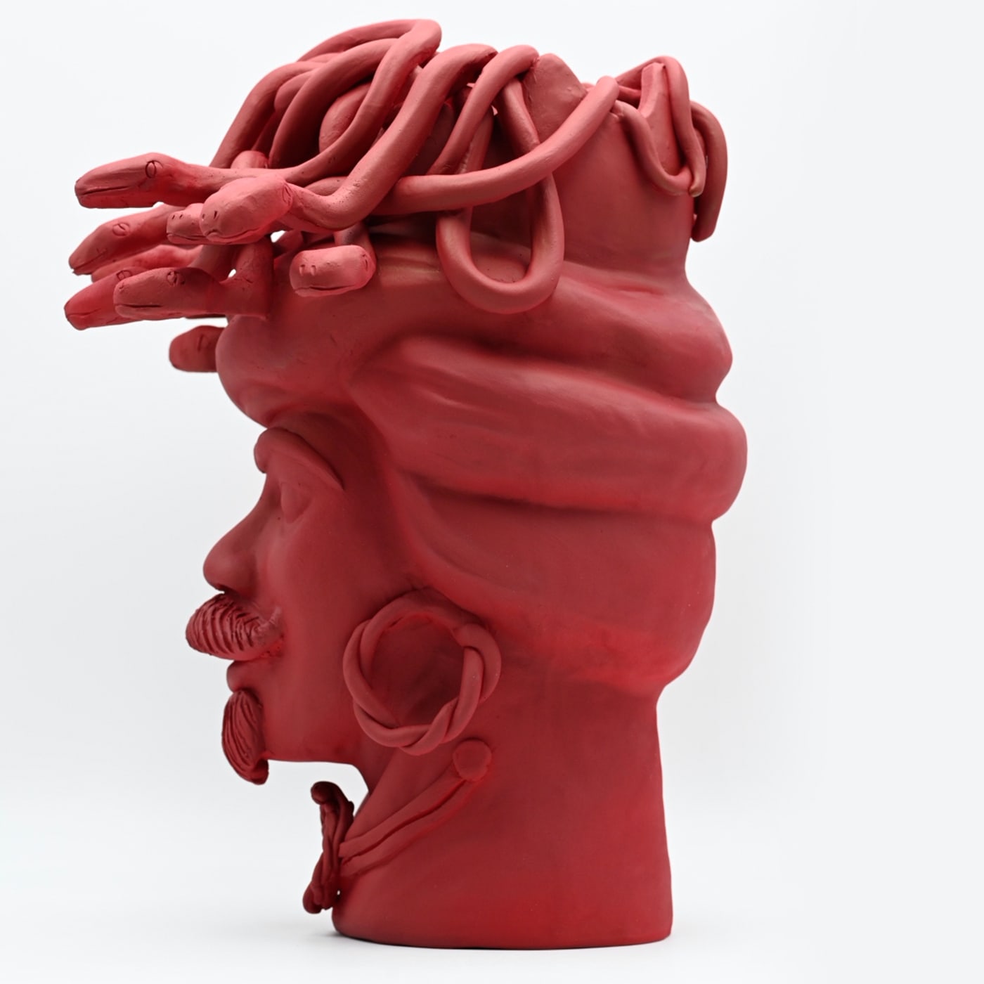 Sculpture Tête De Maure Artisanale
