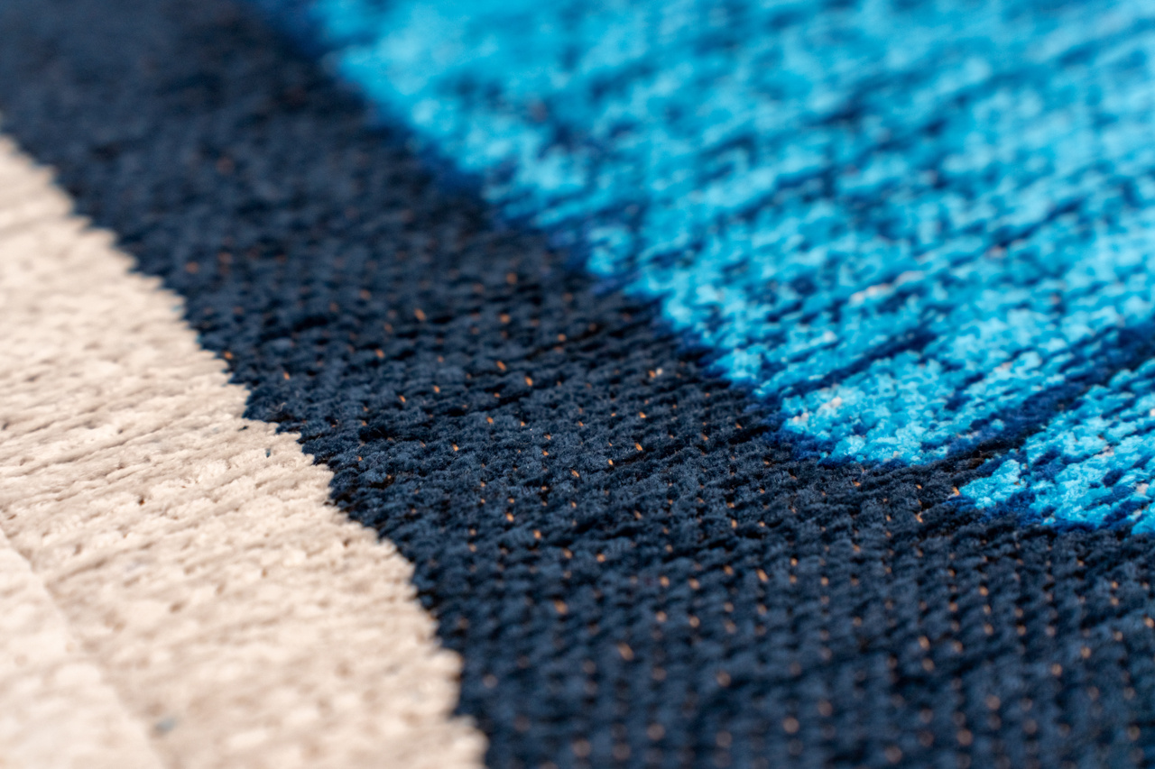 Tapis Brush Diva Blue | Taille: 140 × 200 cm