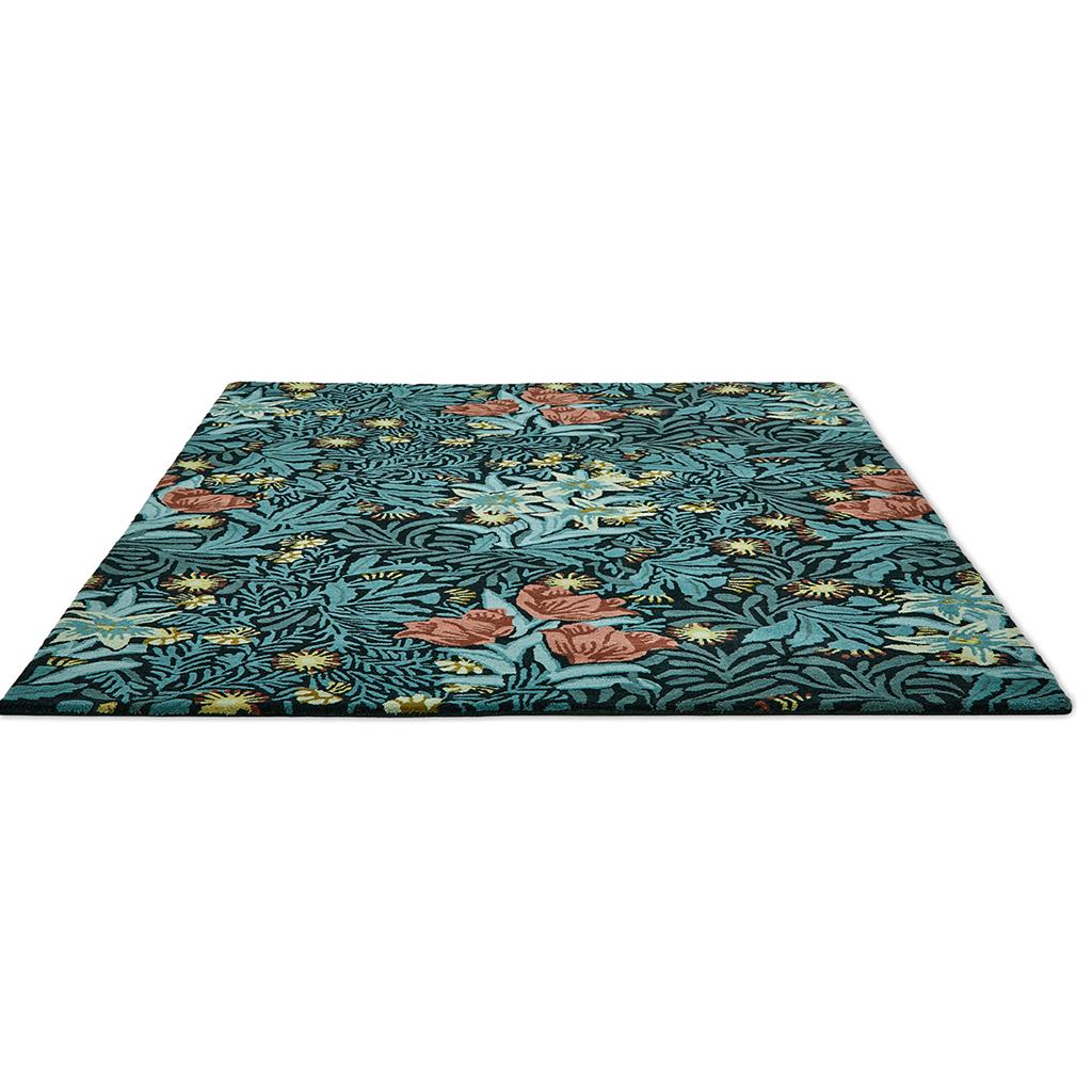 Tapis en laine Bower Indigo 128208
