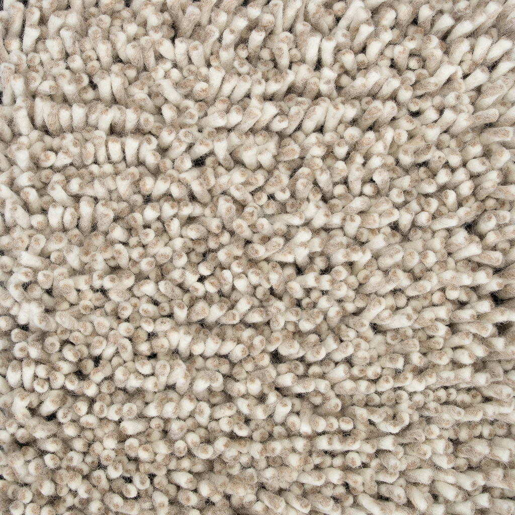 Tapis en laine feutrée Origin Haut Montagne Brun