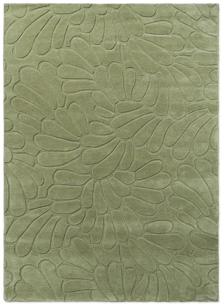 Tapis Pétales Coleby Vert Bocage