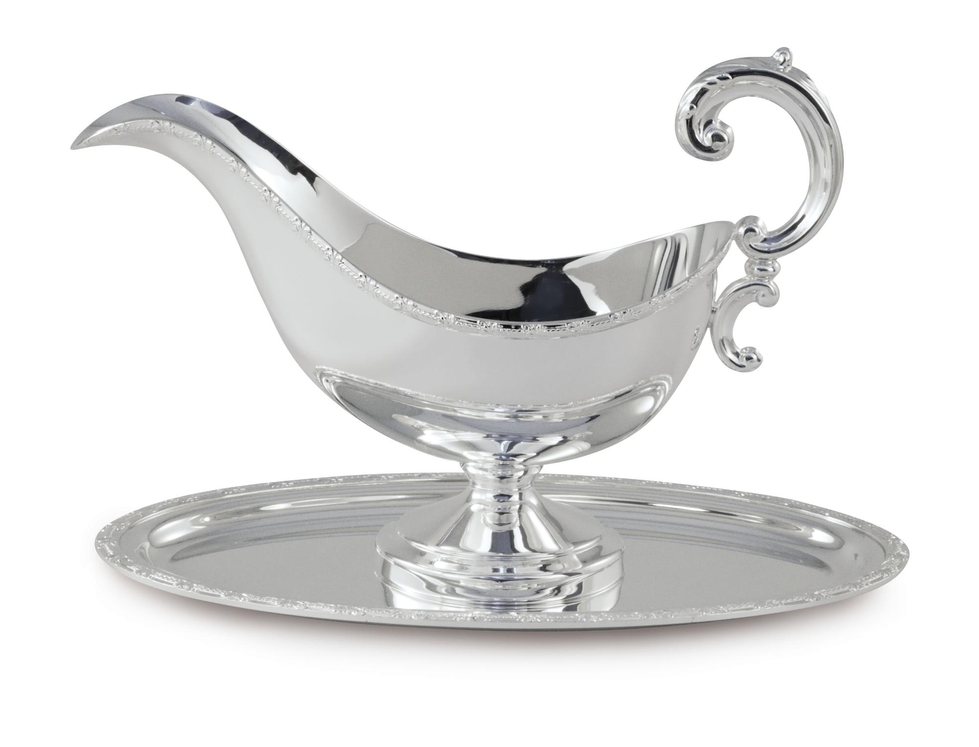 Saucière Royal Silver Avec Soucoupe
