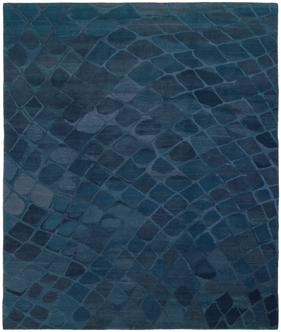 Tapis Snake Bleu