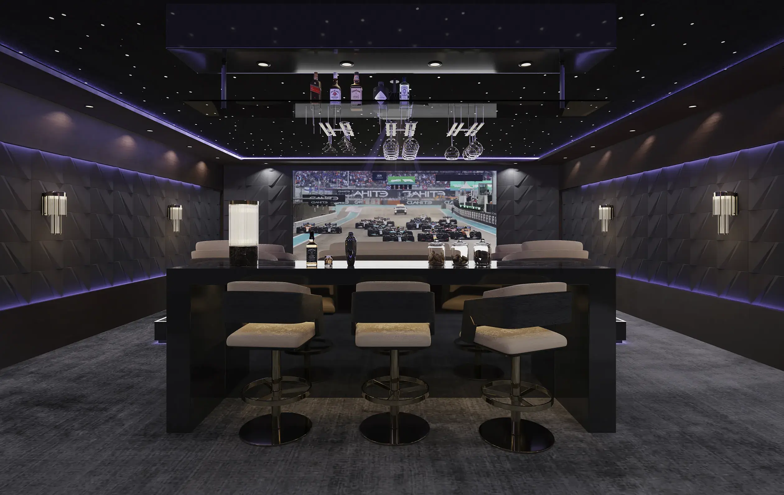 Chaise de Bar Pivotante Galea - 4