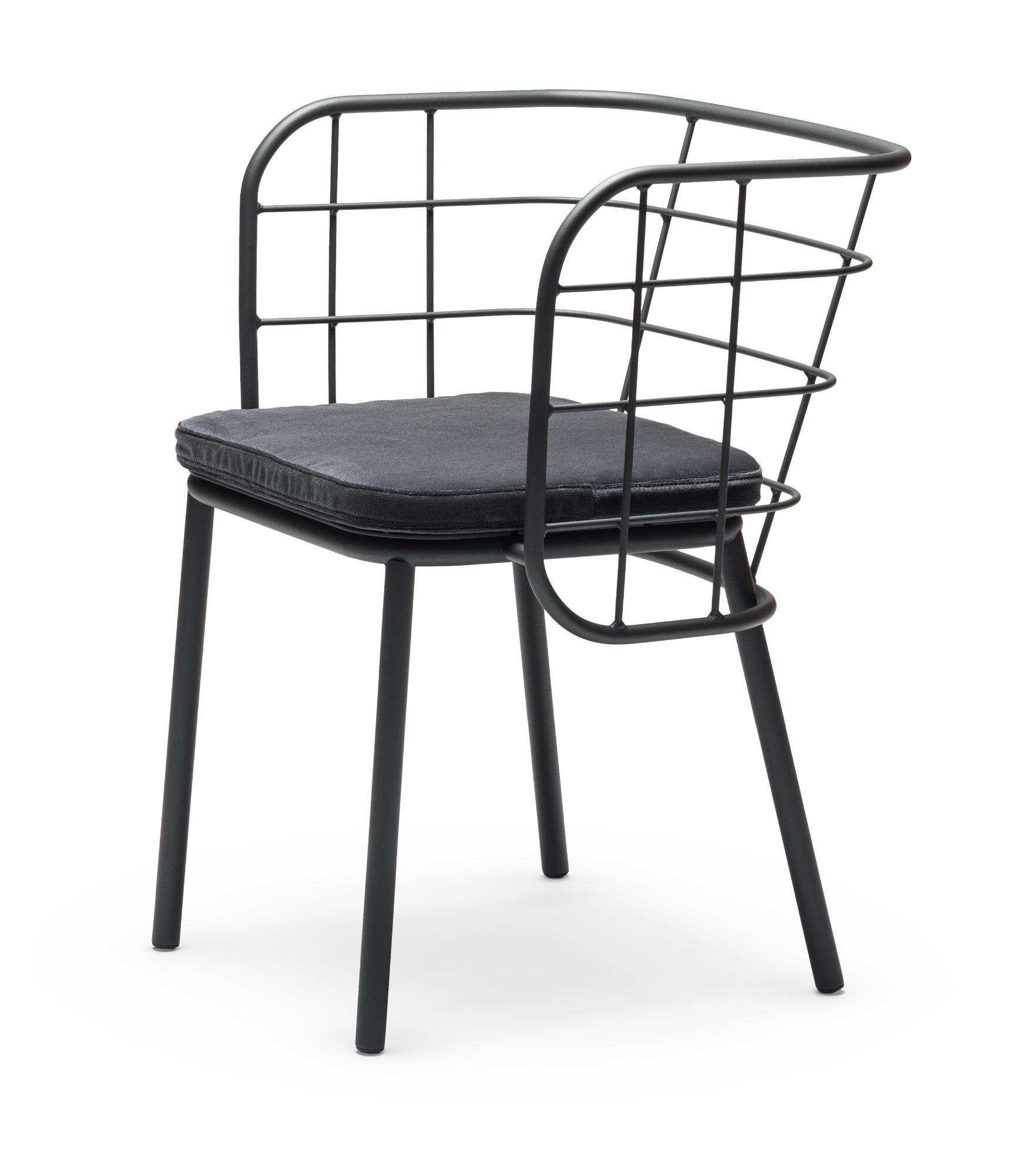 Chaise d'Extérieur Jujube SP-A Noire