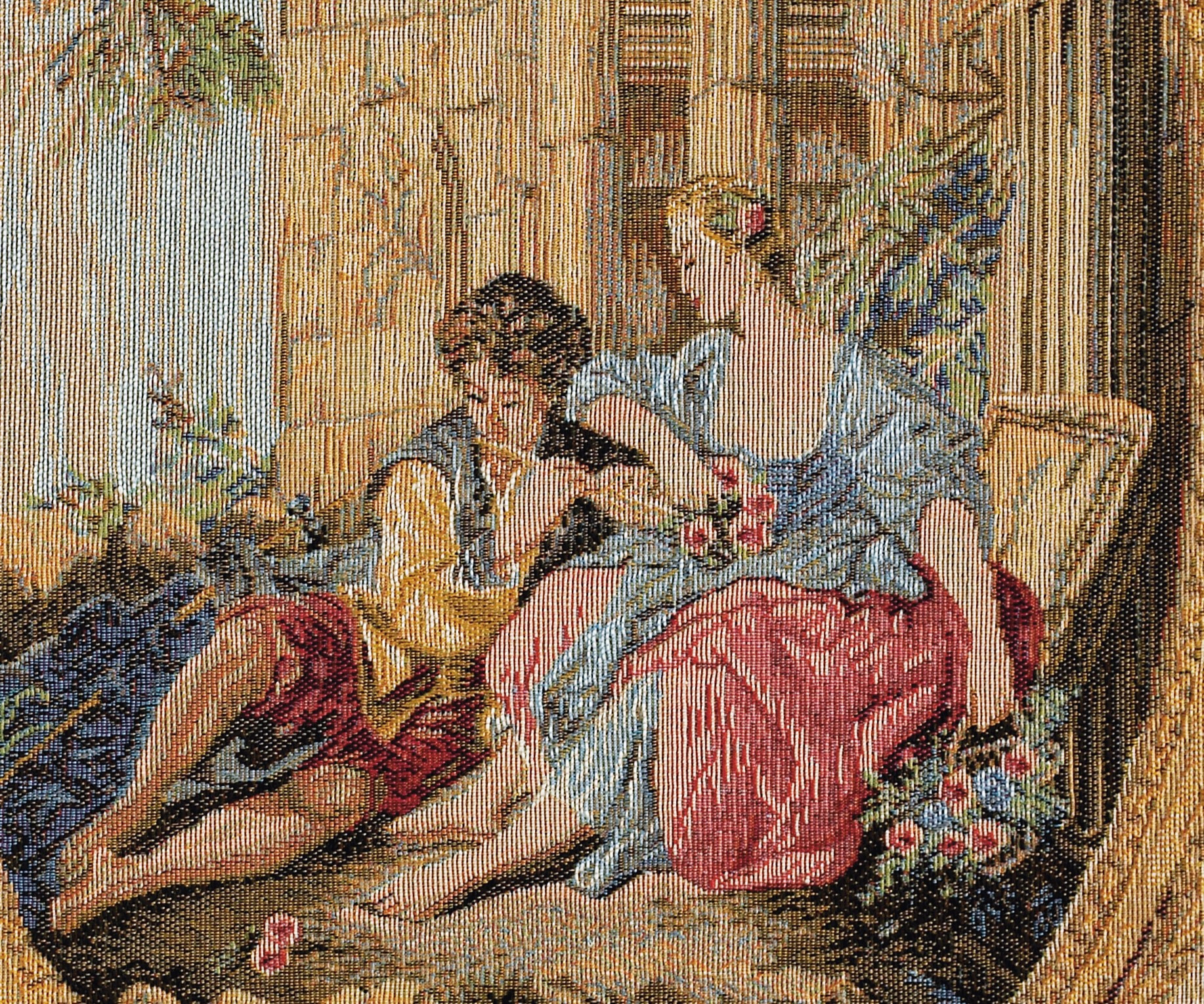 Tapisserie Sérénade, Style François Boucher