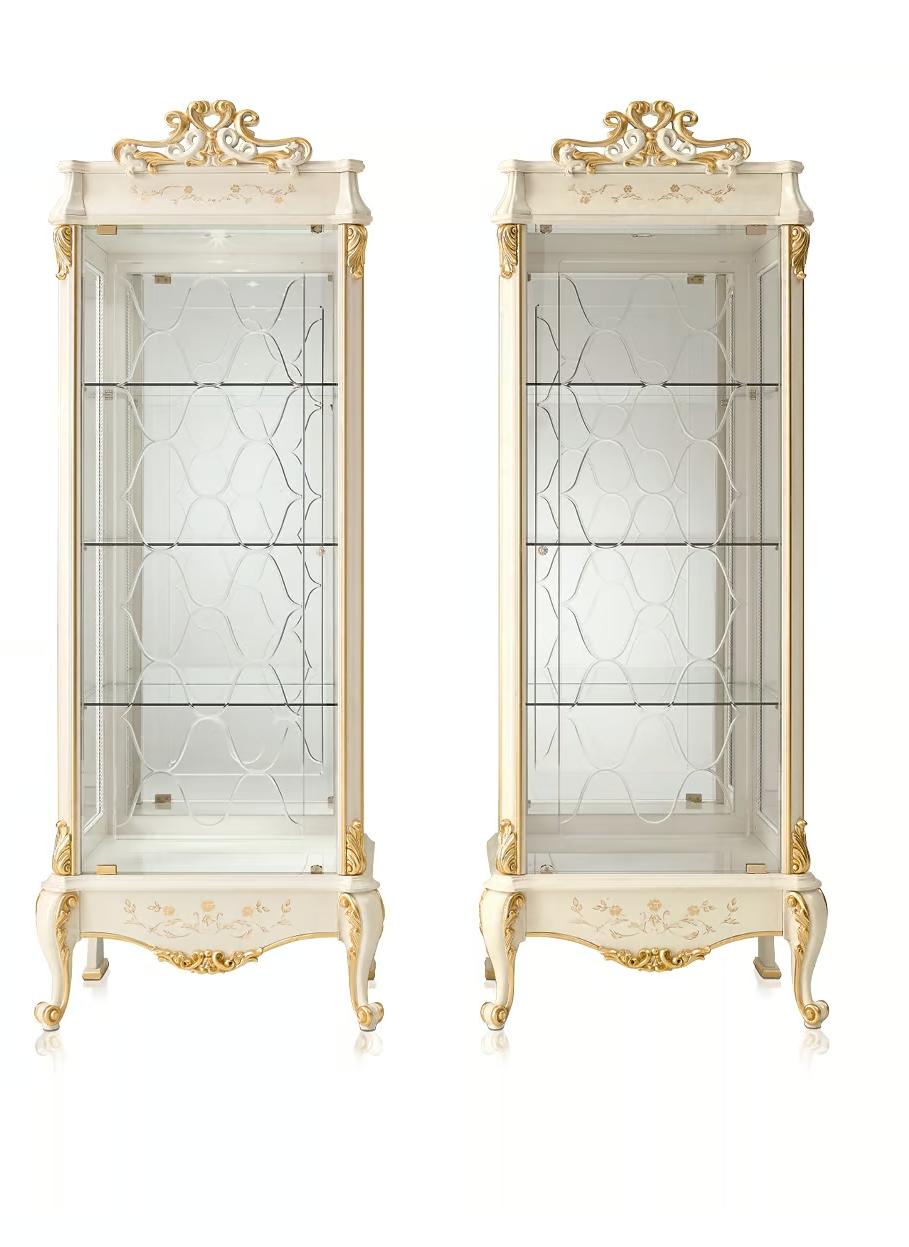 Vitrine Italienne Ivoire