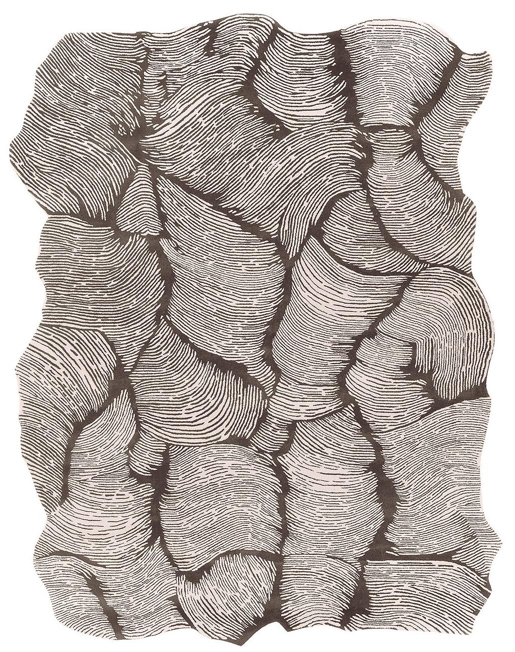 Tapis Designer Taupe | Taille: 230 x 300 cm