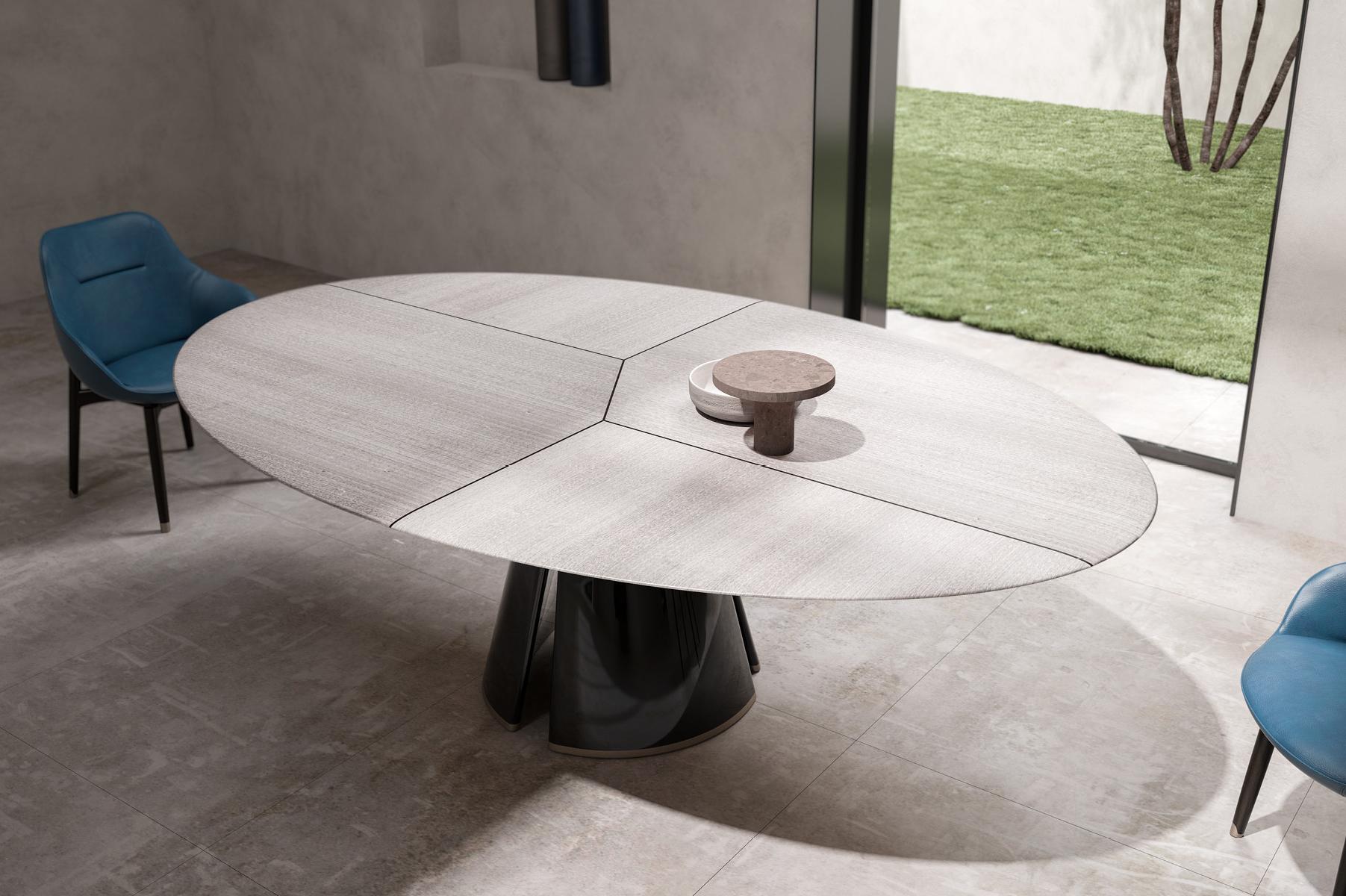 Table de Salle à Manger Ovale Talos