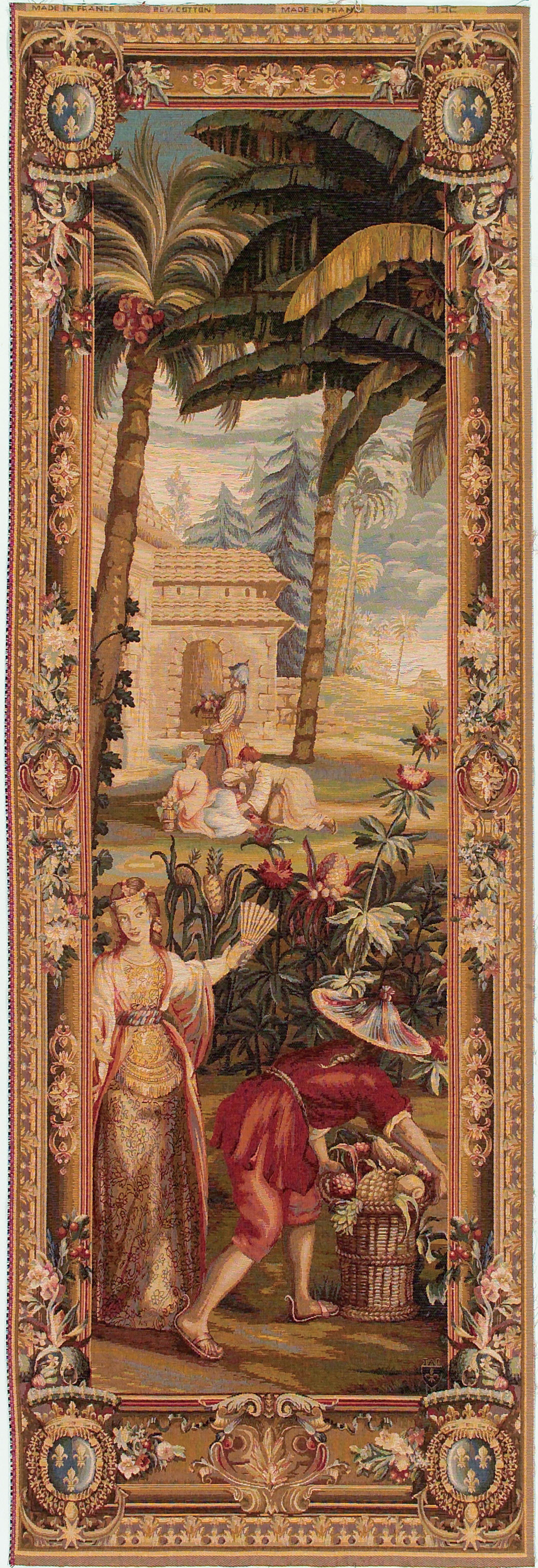 Tapisserie Récolte d’Ananas – Porte Gauche