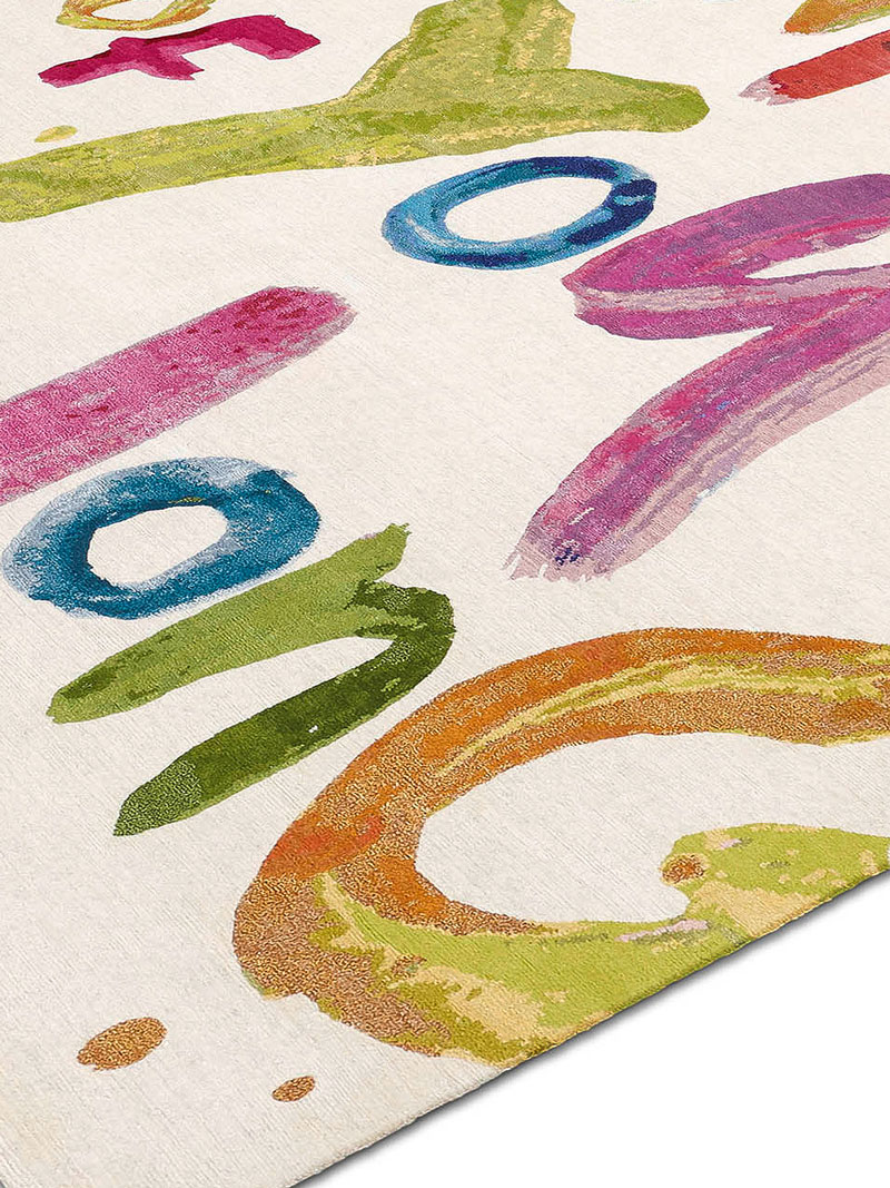 Tapis noué main I Am Thinking... Luxe