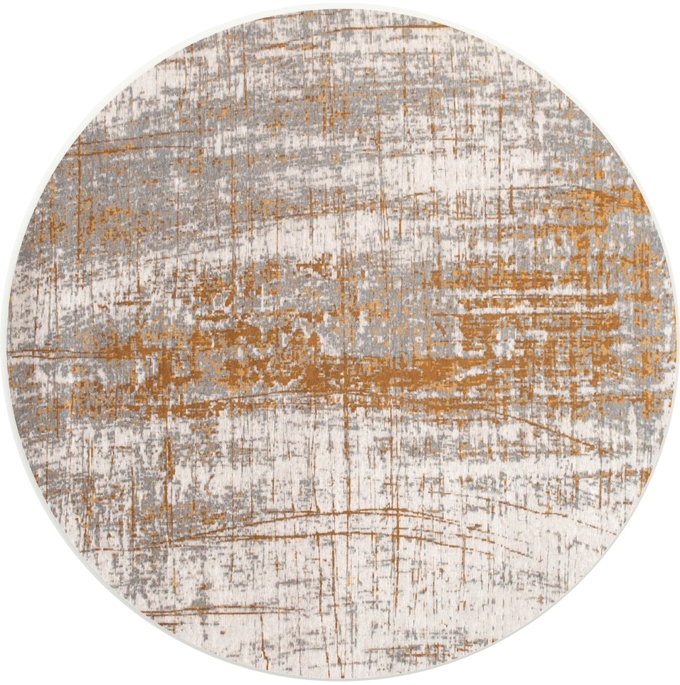 Tapis 8419 Columbus Gold Round