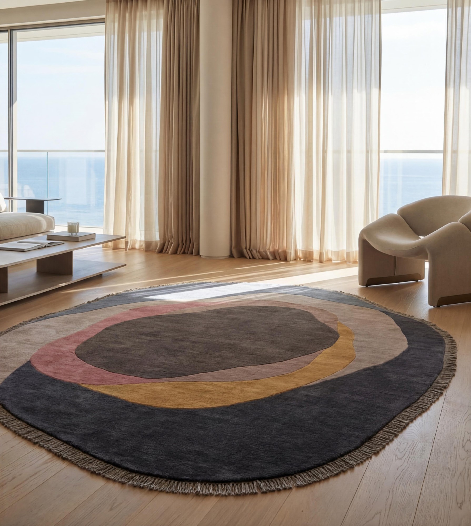 Tapis Organic Orbit Midnight