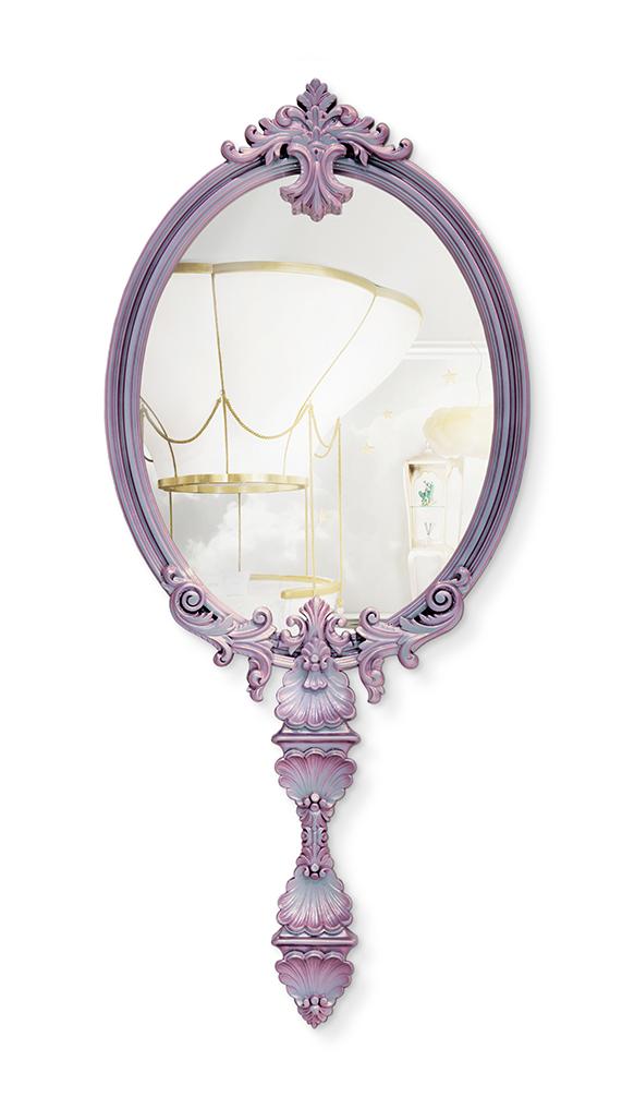 Miroir mural enfant Chameleon Rose