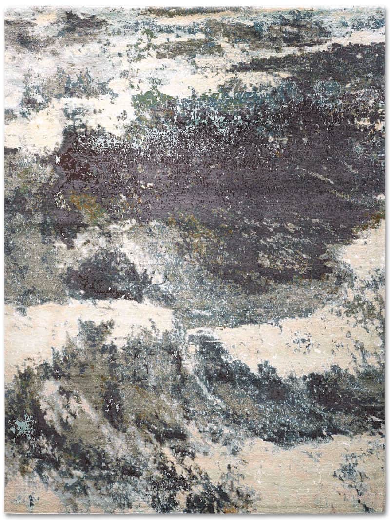 Tapis tissé main Vagues