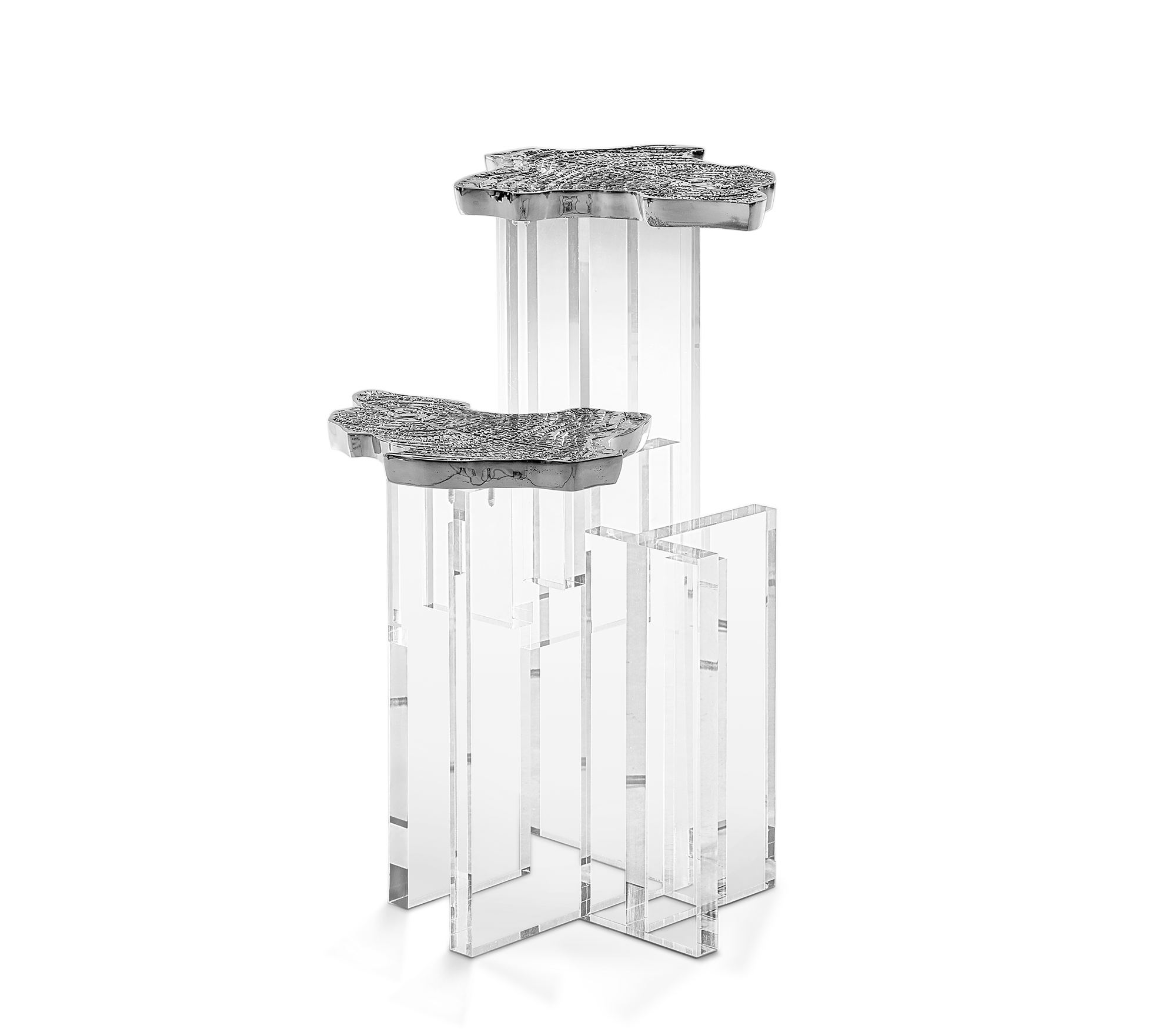 Table D'Appoint Celeste Argent
