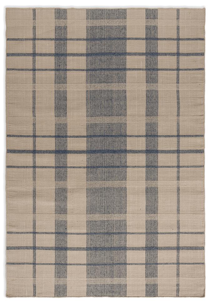 Tapis d’extérieur Zona Carreaux Denim