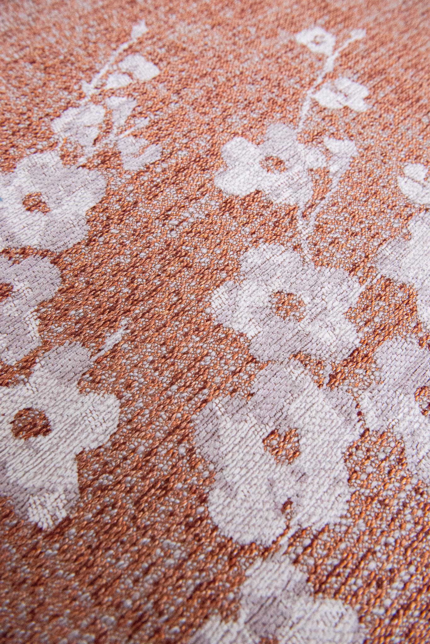 Tapis Rose Cuivré 9371