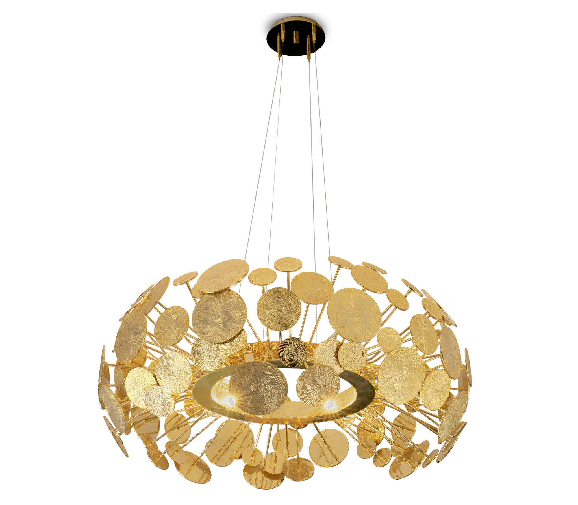 Lustre rond Gravity
