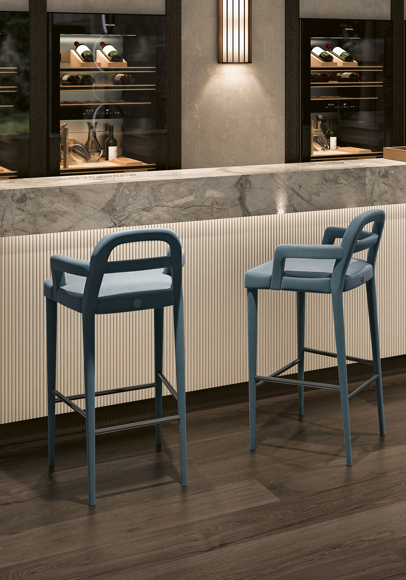 Tabouret de Bar Rembourré