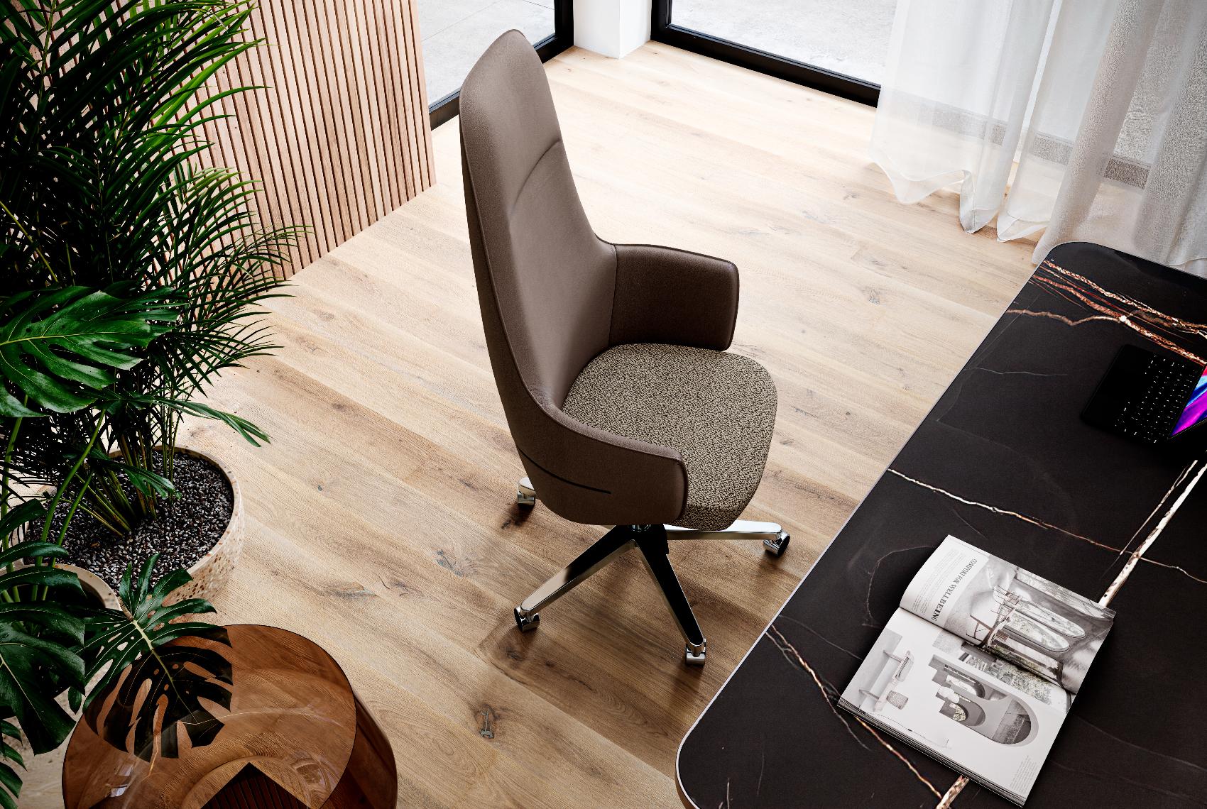 Chaise de bureau pivotante Olivia