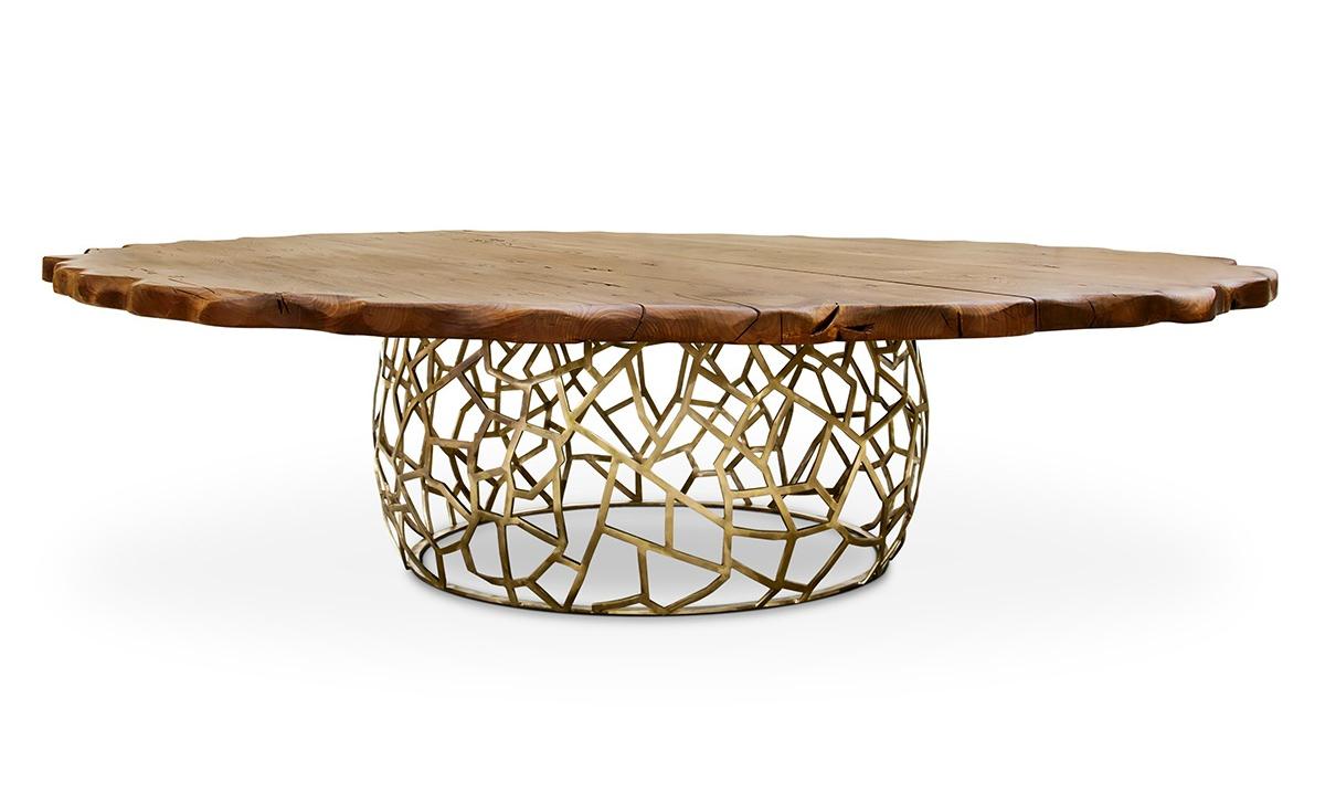 Grande Table de Salle à Manger Honeybee
