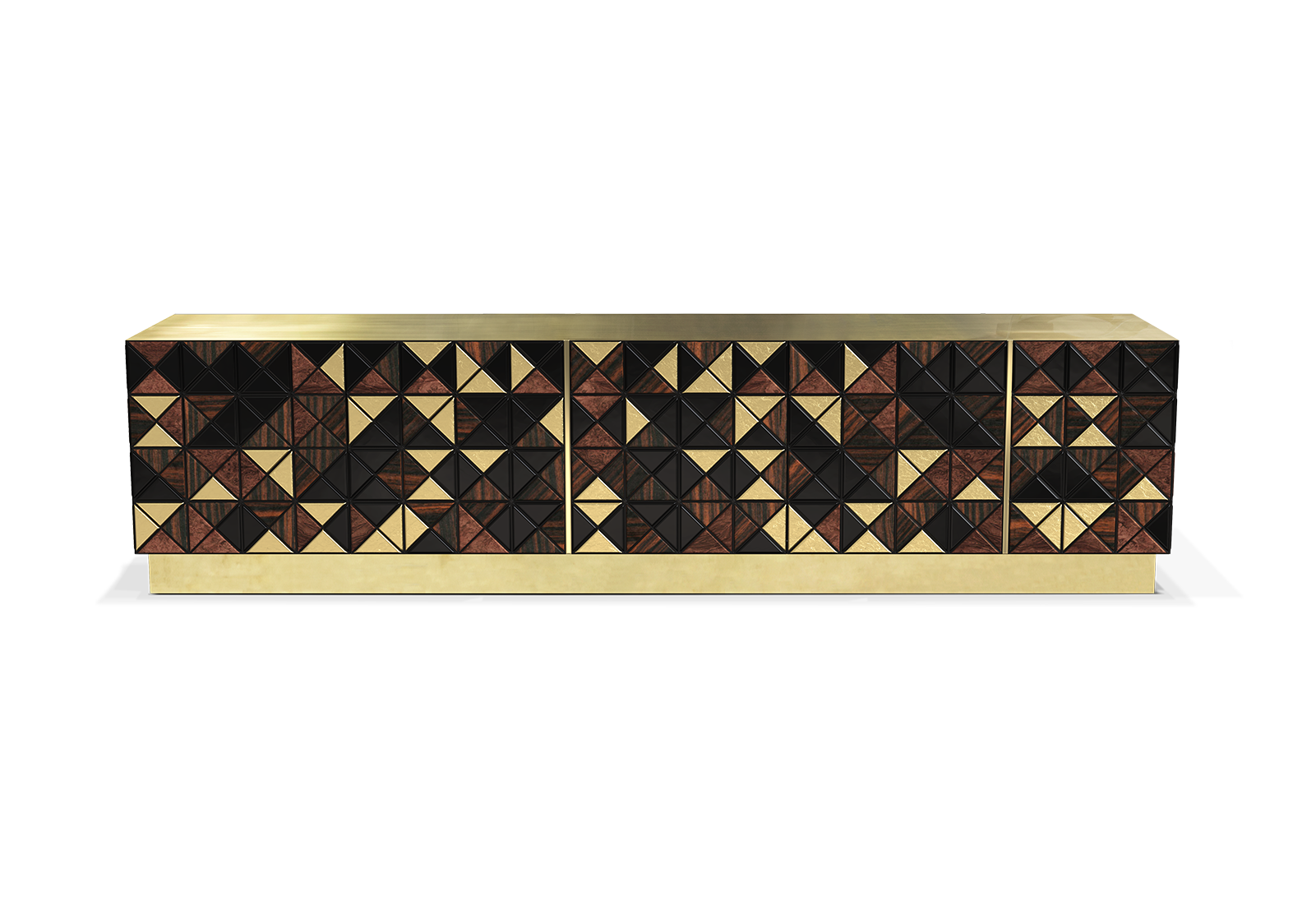 Meuble TV en Noyer Mosaic