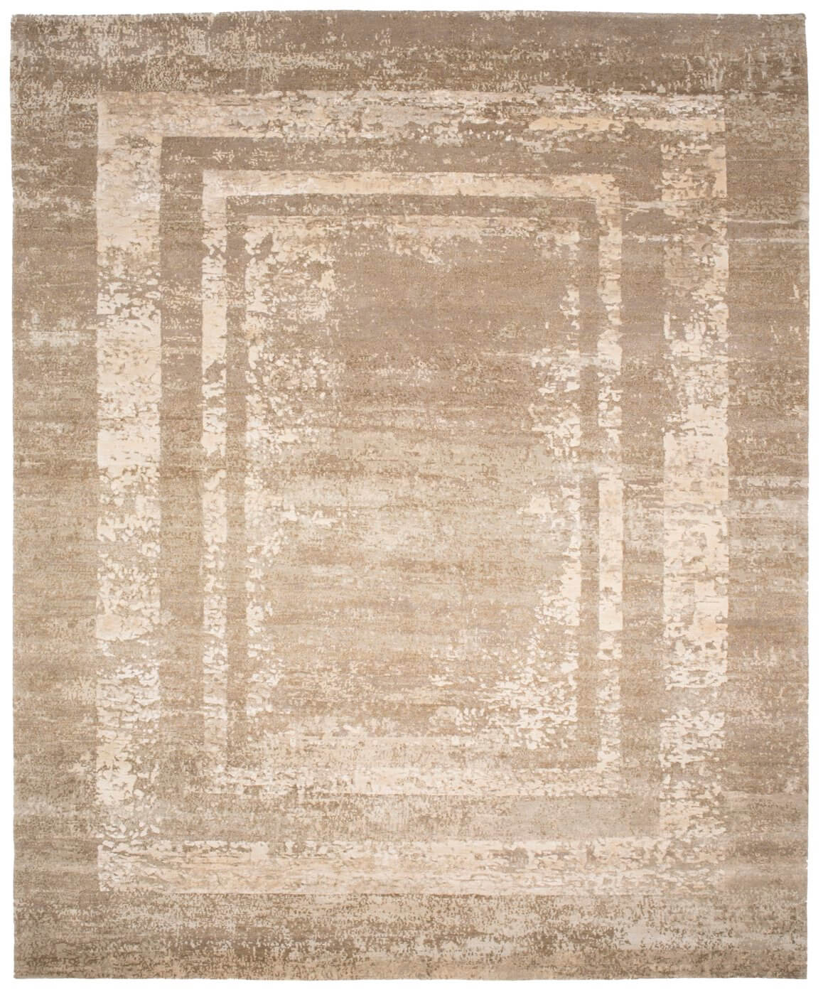 Tapis Artwork 27 Triple Bordure Crème