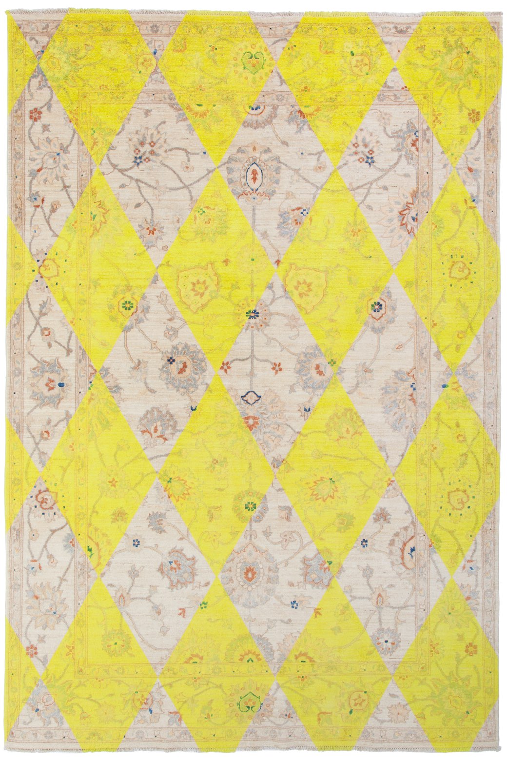 Tapis Double Couche Jaune