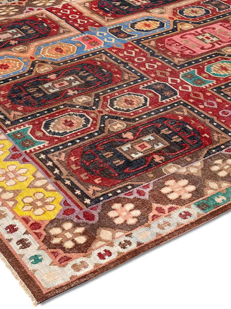 Tapis de luxe fait main Tissage Plat | Taille: 274 x 365 cm
