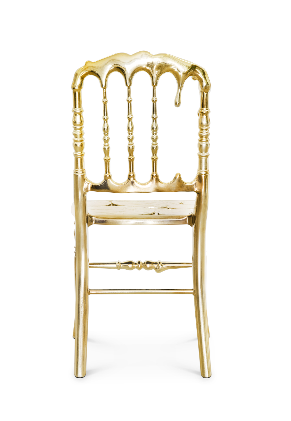 Chaise d’Accent Dorée Empyrean