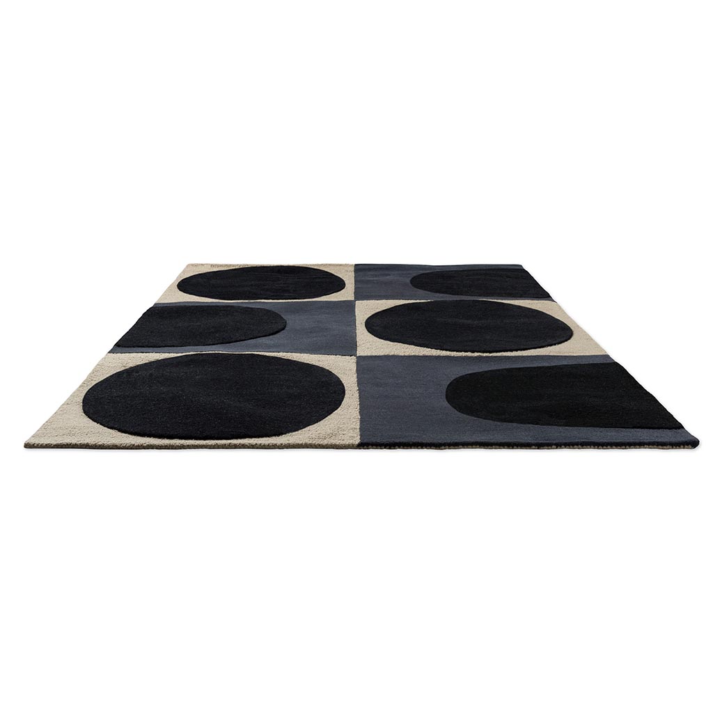 Spot Square Blue / Navy Tapis