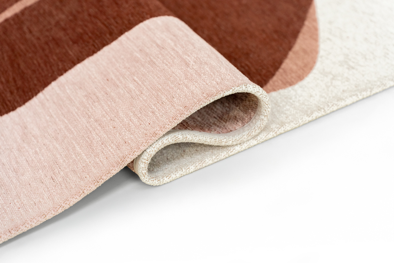 Tapis Stones Cherry Mocha | Taille: 140 × 200 cm