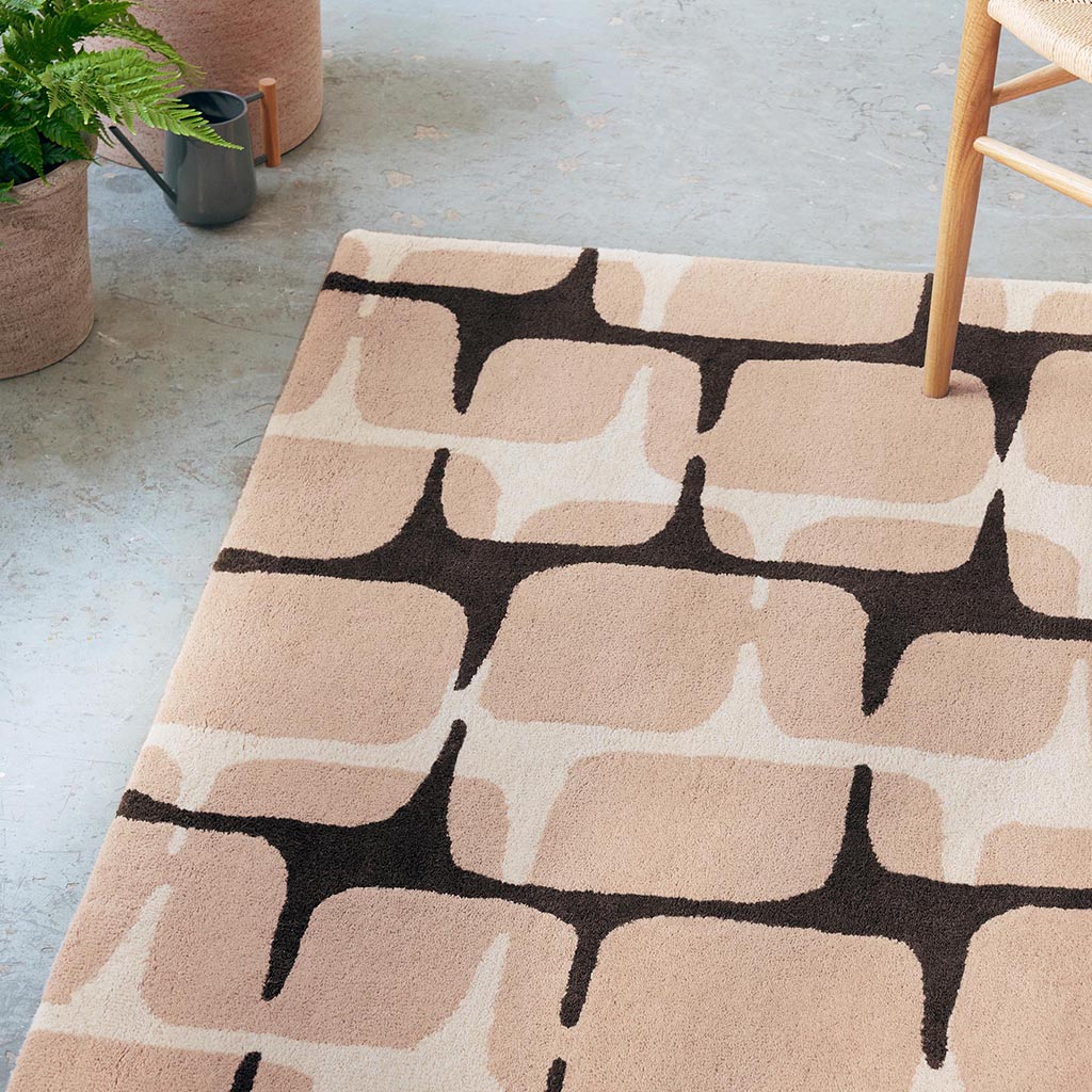 Tapis Bloc Moderne Crépuscule
