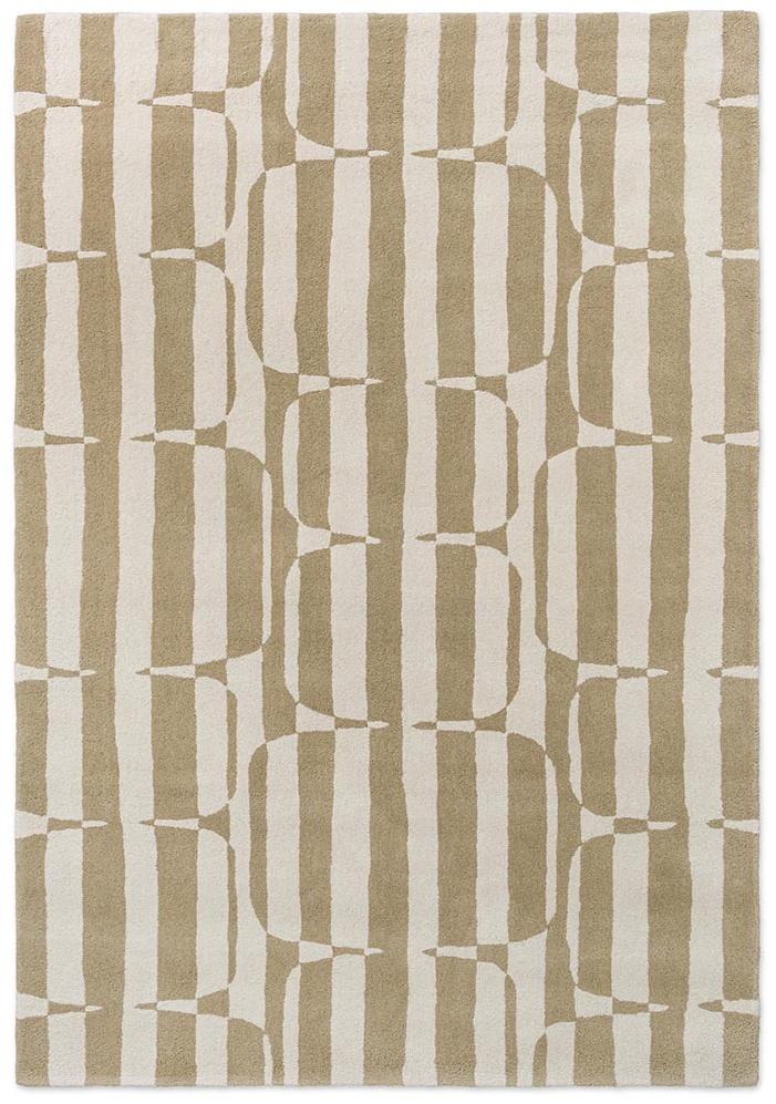 Tapis Bloc Rayé Galet