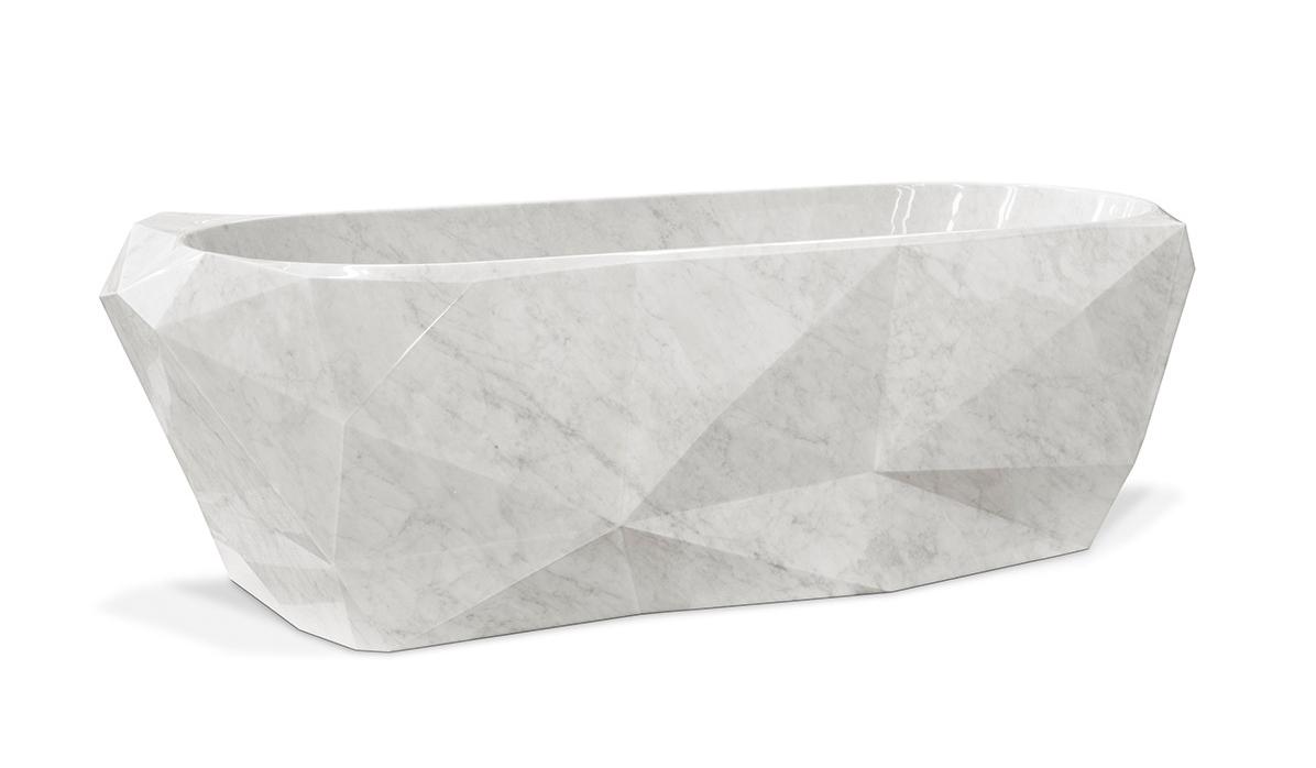 Baignoire Gemstone en Marbre