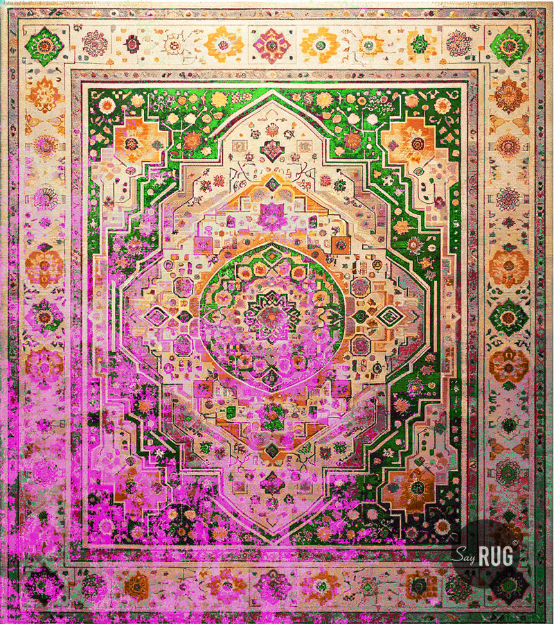 Tapis Majestic Threads Rose