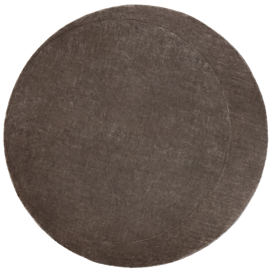 Tapis Rond Moon Tourterelle