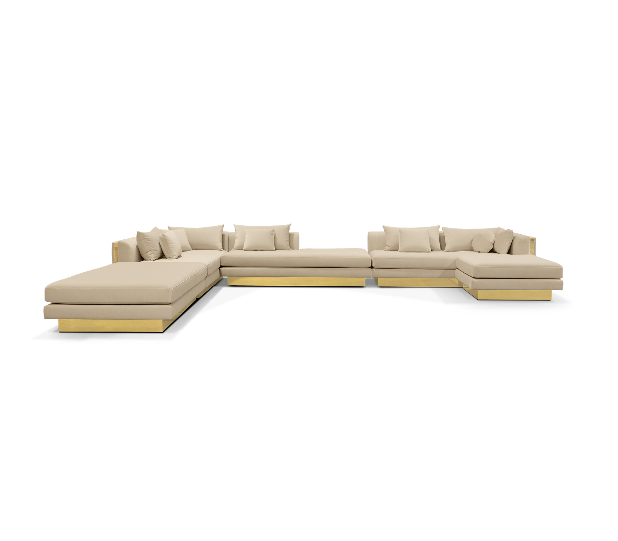 Canapé Modulaire Luxe Fissure