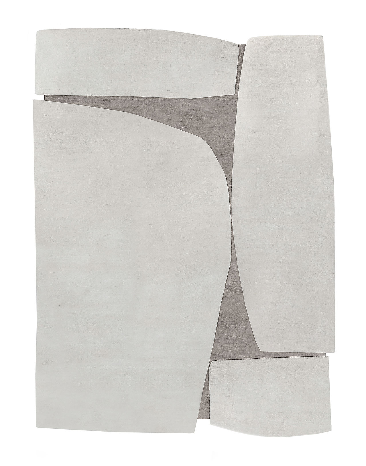 Tapis Forme Grise | Taille: 220 x 300 cm