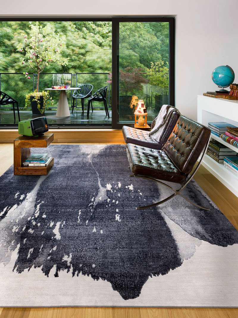 Tapis de luxe fait main Galilée | Taille: 365 x 457 cm
