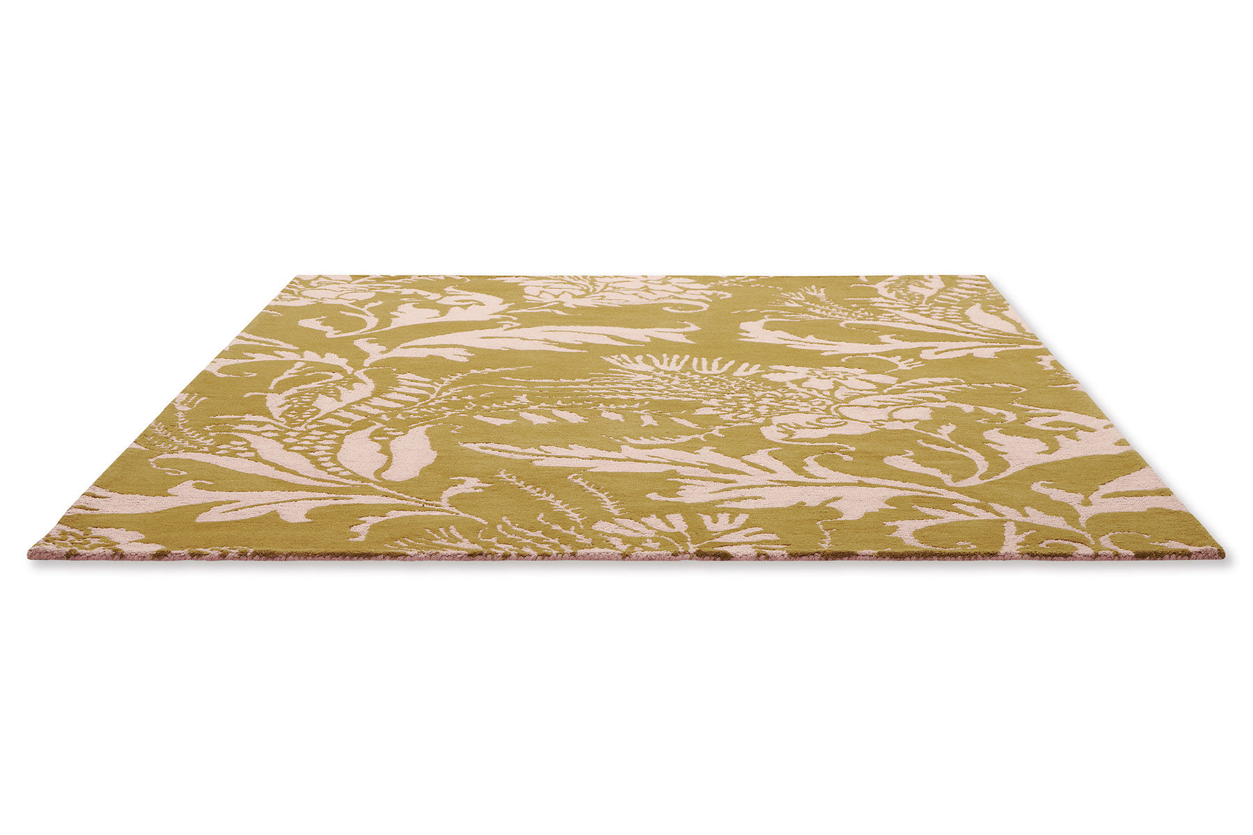 Tapis Baroque Jaune