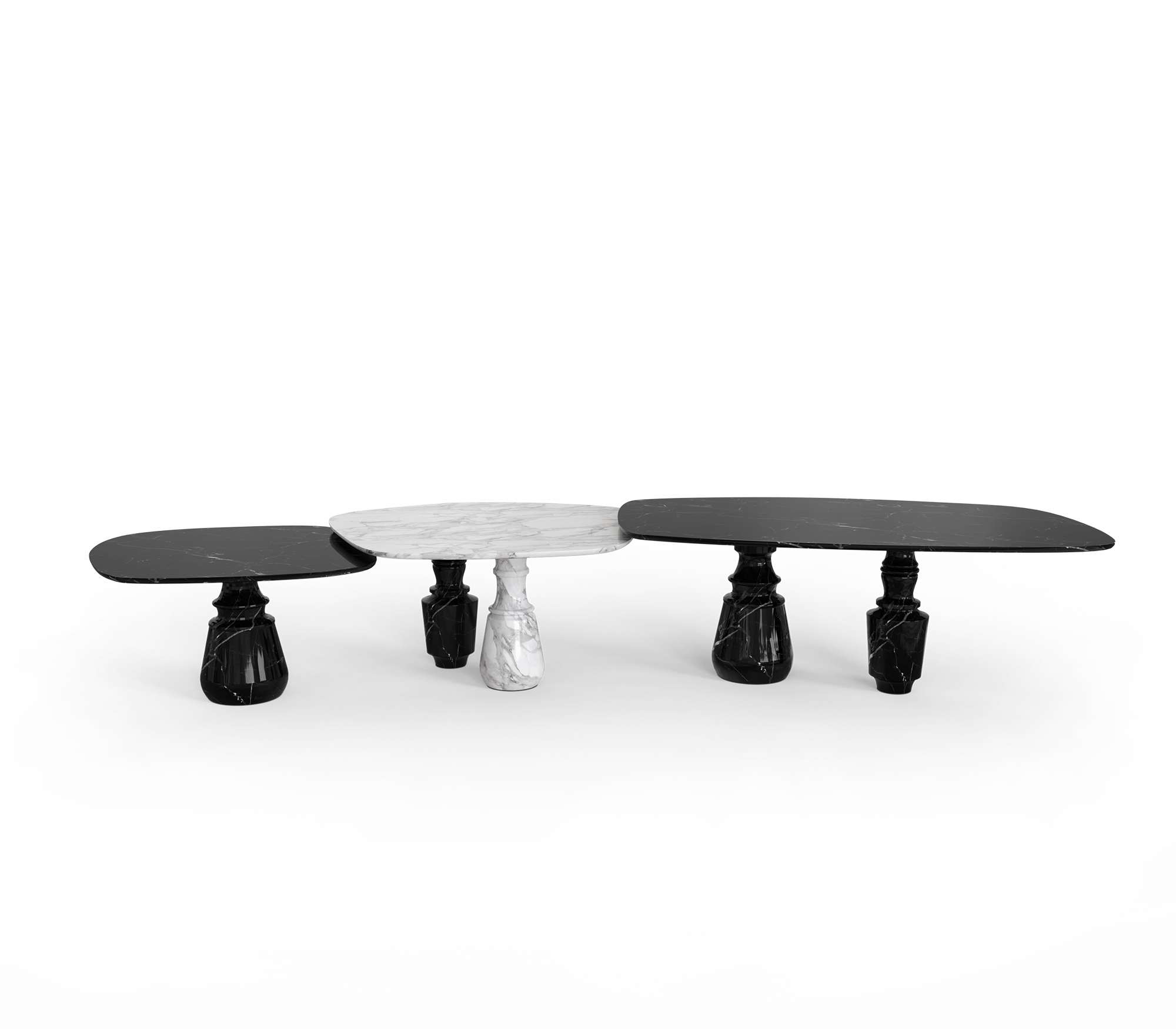 Table à Manger Modulaire II Obsidienne